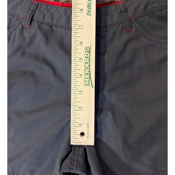 O’Neill Cargo Shorts Juniors 3 Gray Red Surf West Coast Beach Style Low Rise Y2K - Picture 10 of 13